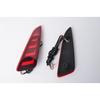 Yaris Exclusive LED Reflector MXPH MXPA10 15 KSP210 Collision Prevention Rear Dress Up Red Lens Fiber Tail Lamp [Parallel Import]