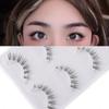 Black 3D Mink Eyelashes Transparent Invisible Band Eye Makeup Tools Fake Eyelash  Eyelash Extension
