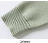 Chic Autumn Knit Sweater for Middle-Aged Women - Round Neck, Long Sleeve, Lightweight Base Layer