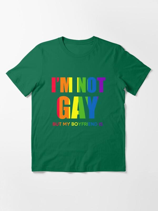 Ben Gay değilim lgbt bayrak hediye lgbt 