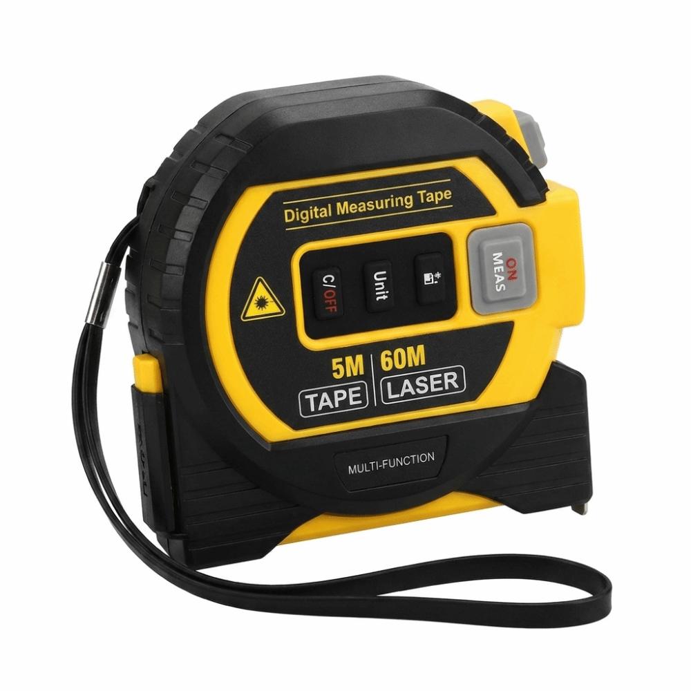 3 in 1 Laser Tape Measure High Precision Measuring Tape Building Construction