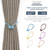 1PCS Creative Cube Curtain Magnetic Buckle Punch-free Magnetic Buckle One Pair Simple Curtain Buckle Tie Rope Accessories Curtain Tie