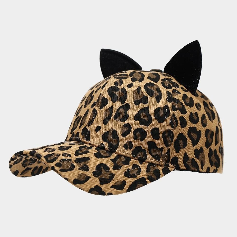 Breathable Duckbill Hat Adjustable Sun Hat Fashion Cat Ears Baseball Cap Four Season