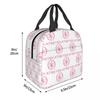KATEYE Kpop Group Insulated Lunch Bag for Women Office Cooler Thermal Food Box Tote Leakproof Lunch Boxes Container