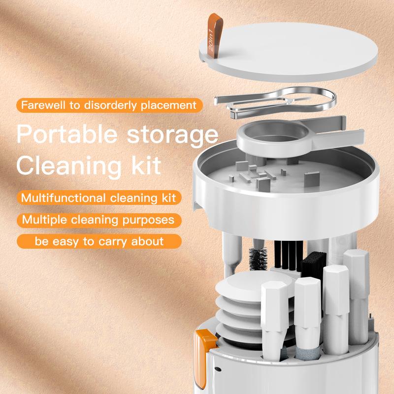 Multifunctional Computer Keyboard, Bluetooth Headset, Mobile Phone Screen Cleaning, Sterilization Cleaning Kit