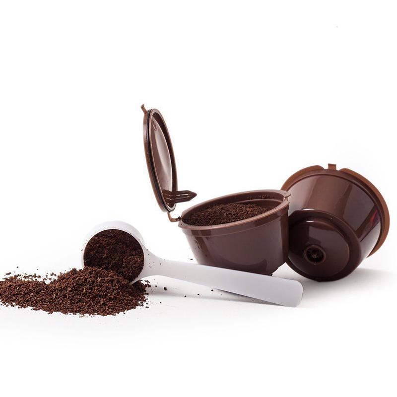 1pcs Coffee Machine Reusable Capsule Coffee Cup Filter For Nescafe Refillable Coffee Cup Holder Pod Strainer For Dolce Gusto