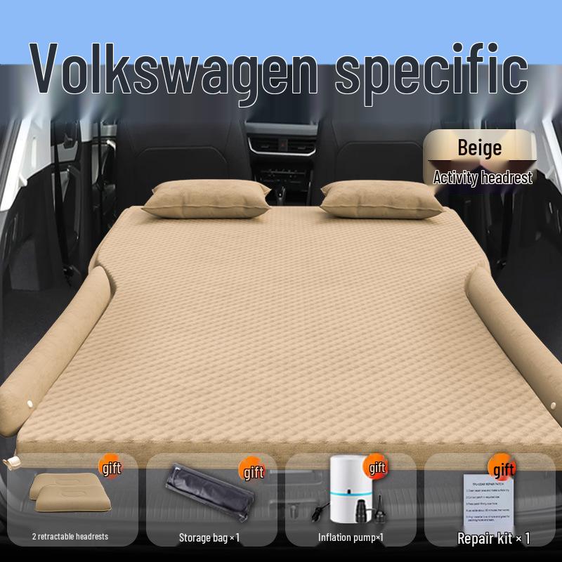 Volkswagen Tiguan L Rear Seat Air Mattress - Tan Yue Tu Ang Folding Inflatable Pad ID6X