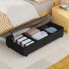 Large Under-Bed Storage Box with Wheels & Dustproof Fabric Lid