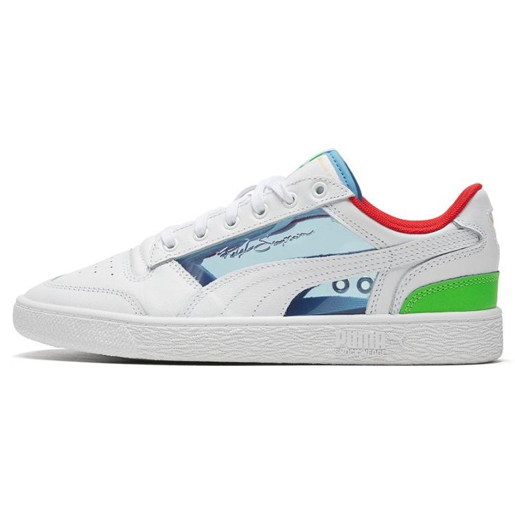 PUMA Ralph Sampson Lo Glass White/Blue/Green Men s 371986-02 EU 36