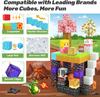 Yolla Loos 150-teiliges magnetisches Baustein-Spielzeug - Montessori-Spielzeugset mit magnetischen Bausteinen für Jungen und Mädchen ab 6 Jahren