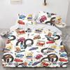 Lightning McQueen Duvet Cover Set Comforter Bedding 3d Children'S Bedding Set 3-Piece 1 Quilt Cover King Size