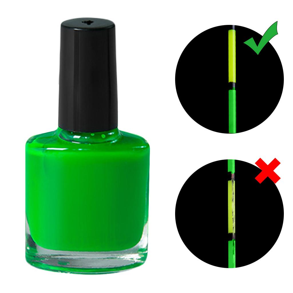 3x Float Paint Fluorescent Repairment DIY Fishing Bobbers Strike Indicator