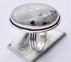 Moonstone Natural Gemstone Antique Silver Ring US Size-9.25 R 5127