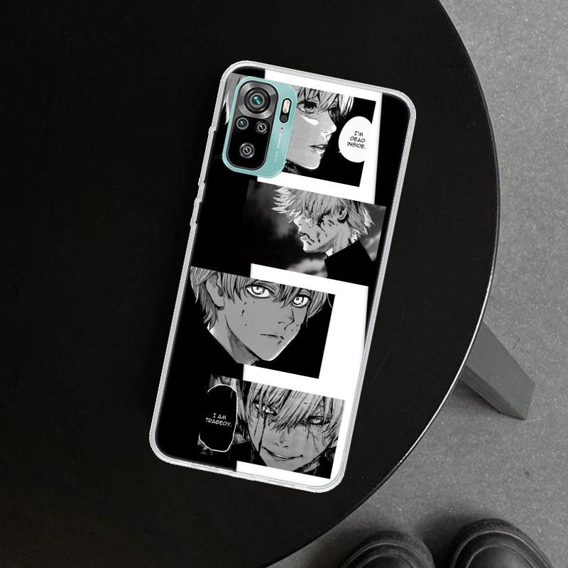 Anime Tokyo Ghouls Terror Handyhülle Cover für Xiaomi Redmi Note 15 14 13 12 11 Pro Plus 14S 12S 11S 11T 11E 10S 10 Individuell F