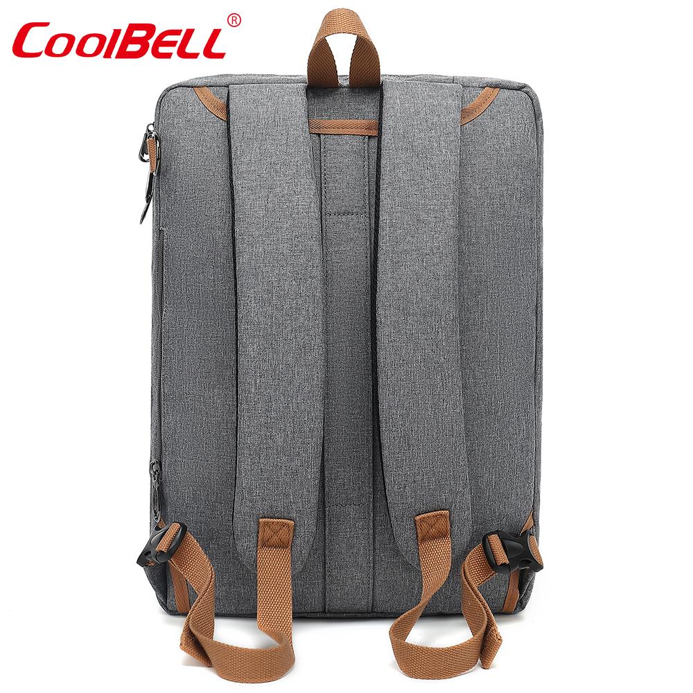 21L Wasserdicht Multifunktionale Männer Rucksack & Schulter Tasche & Handtasche 17,3 Zoll Notebook Rucksack Laptop Tasche 17 Nylon Schwarz Grau