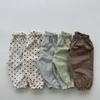 Children's Summer Korean-Style Pants: Lightweight Printed Cuffed Air-Conditioning Pants for Toddlers and Young Children—Casual and Mosquito-Repellent