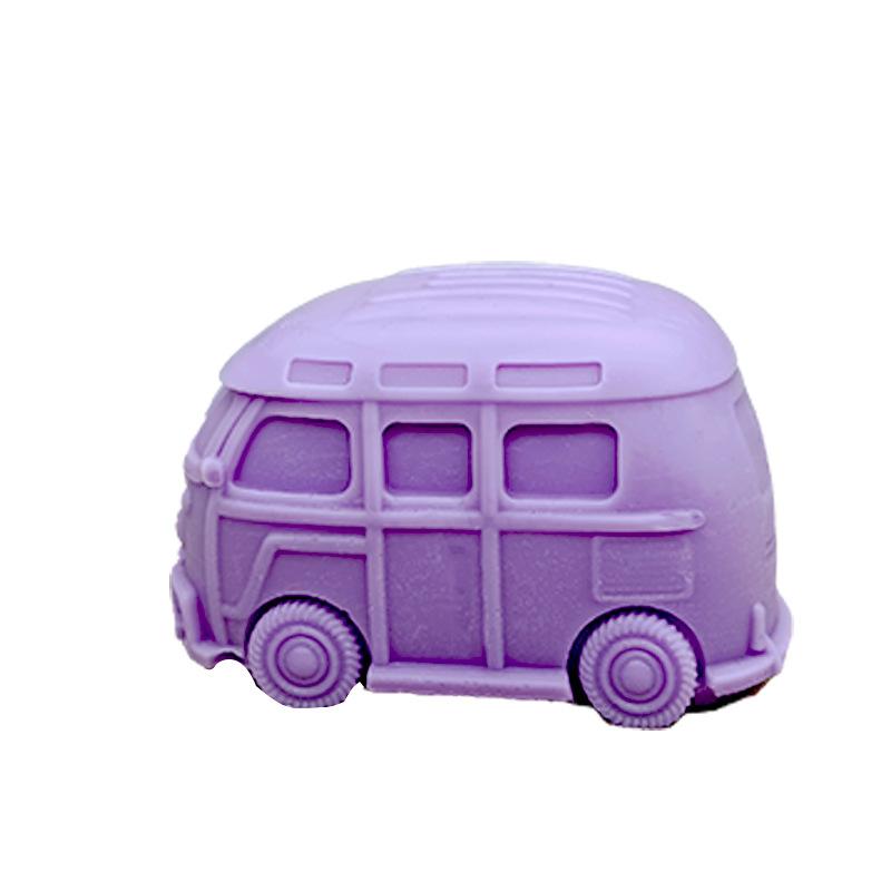 3D Bus Car Silicone Candle Molds DIY Car Aromatherapy Plaster Crafts Resin Mold Handmade Chocolate Cake Baking Tool Home Gift