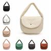 Large Capacity Down Handbag Cloth Winter Underarm Bag Sweet Nylon Shoulder Bag  Office Worker