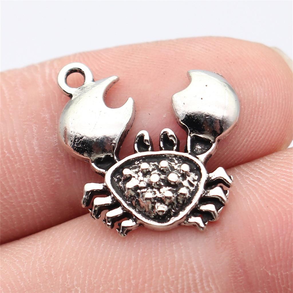 Octopus Seahorse Crab Shrimp Marine Life Charm Antique Bronze Zinc Alloy Jewelry Making Supplies Couple Style