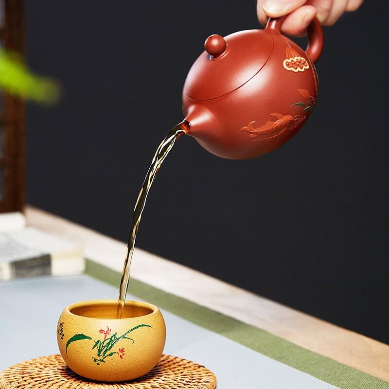 Handmade Yixing Zisha Lotus Pod Xishi Teapot