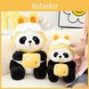 Adorable Yellow Panda Plush Doll Cute Stuffed Animal Toy For Children And Collectors