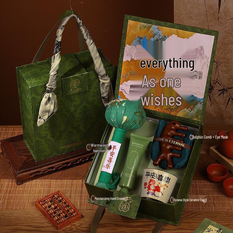 Elegant Wooden Comb Gift Set: Premium Mother's Day or Birthday Surprise for Mom, Mother-in-Law, and Elders