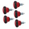 5Pcs Fitness Adjustment Knob Quick Release Spring Pull Pin Knob Replacement Part for Fitness Equipment Exercise Bike