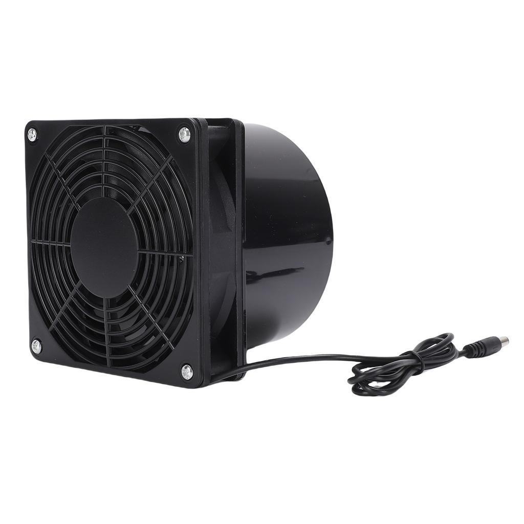 10W Monocrystalline Solar Panel Solar Powered Exhaust Fan for Chicken Coop Greenhouse Shed Pet House Outside Kitchen