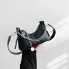 Chain bag women's 2026 new style this year popular texture niche design e-shoulder underarm bag fashiable crossbody small ba