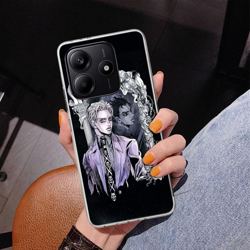 JoJo Kira Yoshikage Killer Queen Handyhülle Für Xiaomi Redmi Note 15 14 13 12S 12 11 Pro Plus 14S 11S 11E 10 10S 11T 5G Personal