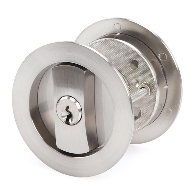 Door Hardware Sliding Pocket Door Lock for Bed/Bath/Barn Pocket Door Latches