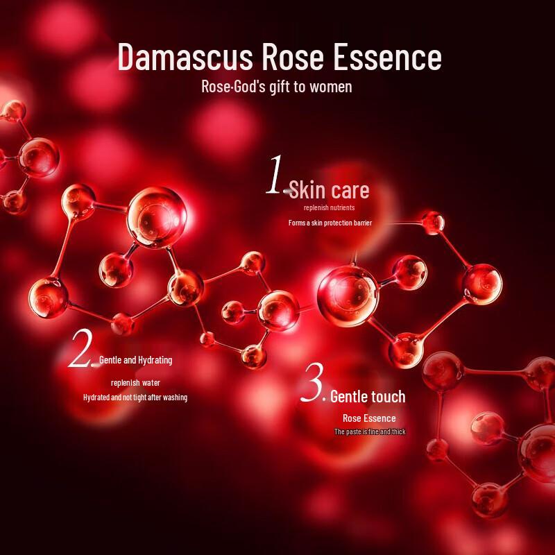 Liangfei Rose Fresh Energy Gentle Cleansing Foam