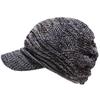 Knitted Hat with Medical Large Chemotherapy Care Relaxed Summer Knit for Hospital for Available In Various Colors X [hanahana15] Brim,