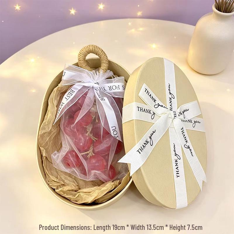 Handmade Crystal Grape Cluster Soap Gift Set - Transparent Simulation Grape Soap