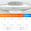 Car Door Bowl Handle Protective Stickers For VW Volkswagen Golf 7 Tiguan Passat Leon Octavia Ateca Car Accessories Zj6