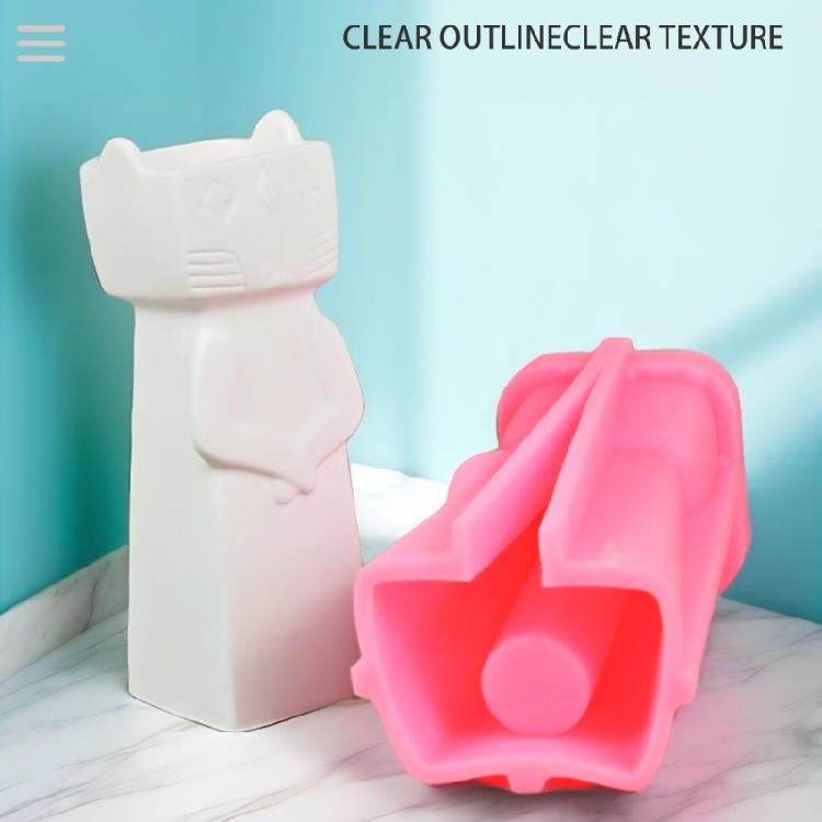 Flower Container Moulds Unique Jewelry Jars Molds Silicone Texture for Crafts