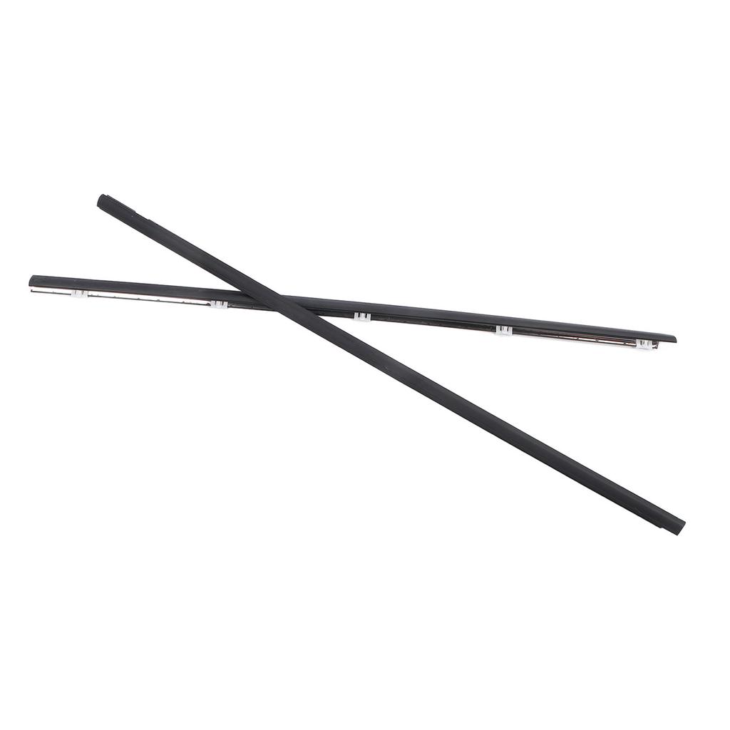 1 Pair Door Window Weatherstrip 72410‑SR3‑003 Rainwater Resistant Window Seal Belt Molding Trim for Civic 1991 to 1995