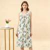 Estiva Donna Yunjin Cotone Senza Maniche Camicia da Notte Dolce Stile Ragazza Vestibilità Larga Cotone Viscosa Abito da Casa Casual Loungewear Quotidiano da Esterno Pigiami