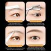Stainless Steel Eyebrow Scissors With Comb Precision Shaping & Grooming Facial Hair Grooming Tool Perfect Face Care Tool