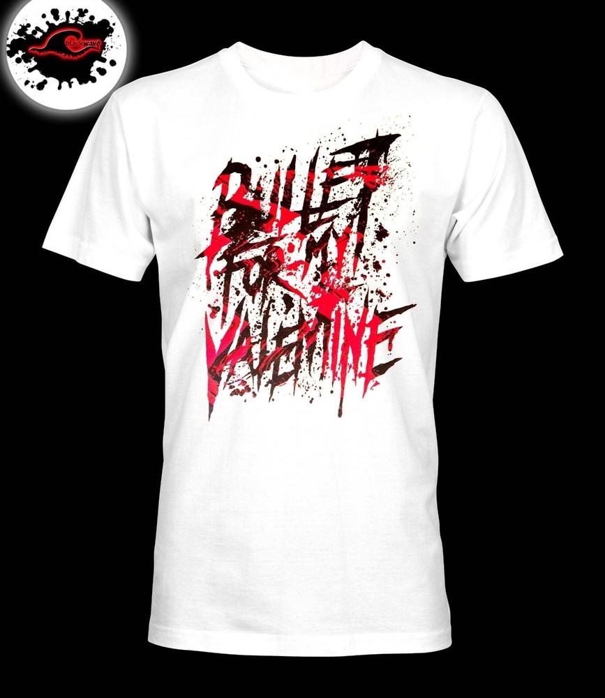 

Bullet For My Valentine Band Printed White Color Shirt For Men And Women Unisex T-Shirt XXXL