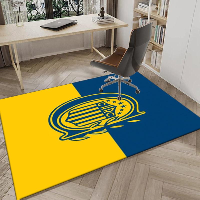 Rosario Central Crest Area Rug for Office, Chair Rug, Decorative Carpet Livingroom Mat, Large Size Fan gifts Christmas gifts