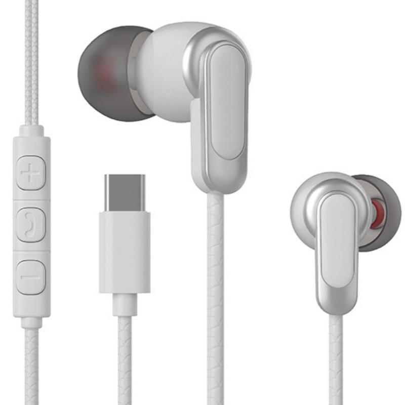 Digital Chip Type-c Wired Earphones Factory Wholesale Live Broadcast E-sports Tuning Suitable for IPhone Samsung Xiaomi Phone