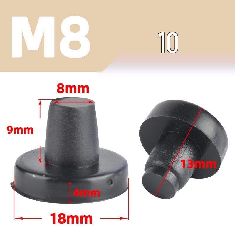 Jiafubao Furniture Anti-Slip Silicone Foot Pads for Chairs, Tables, Stools, and Sofas