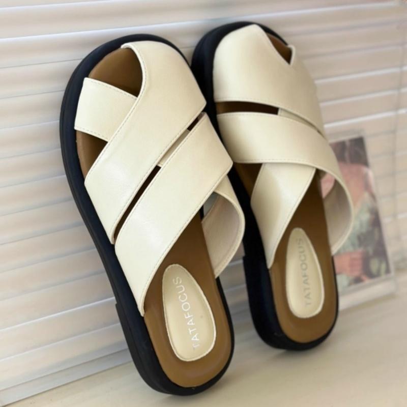 Fashion Cover Toe Loafers Slippers Women New Summer 2025 Mules Sexy Low Sandals Casual Non Slip Basic Rome PU Slides Fashion Women Shoes