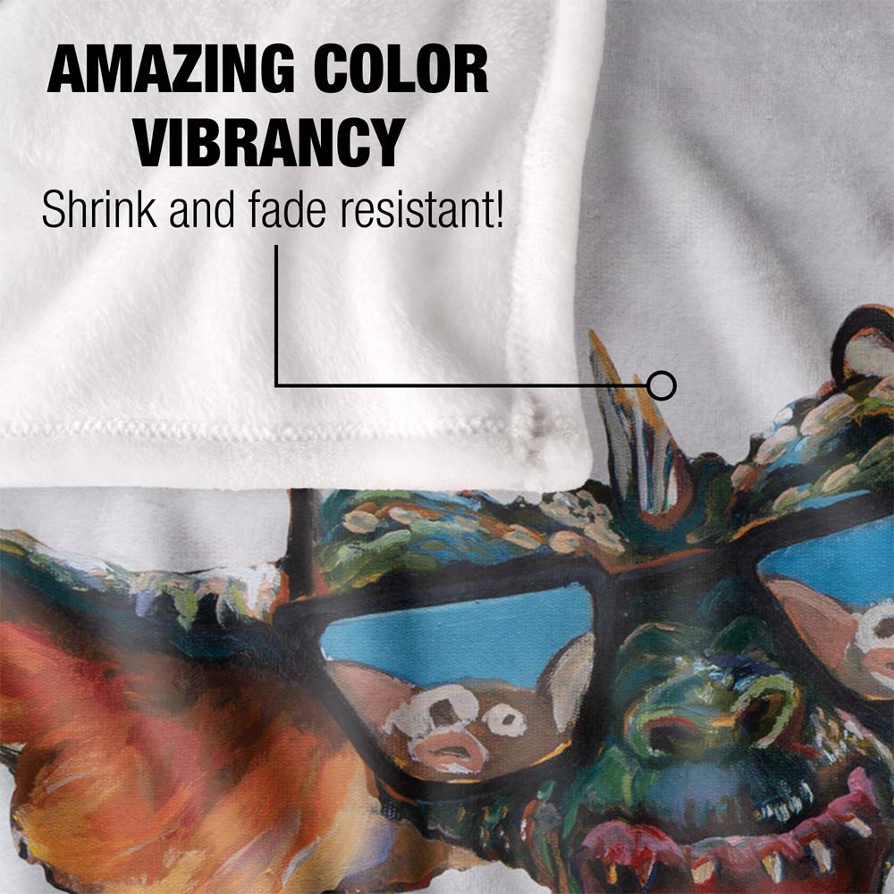 Gremlins Silky Popcorn Supersoft Blanket