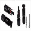 Metal Mc4 30a 25a Inner Contact Photovoltaic Solar  Panel  Connector Waterproof Kit Ip67