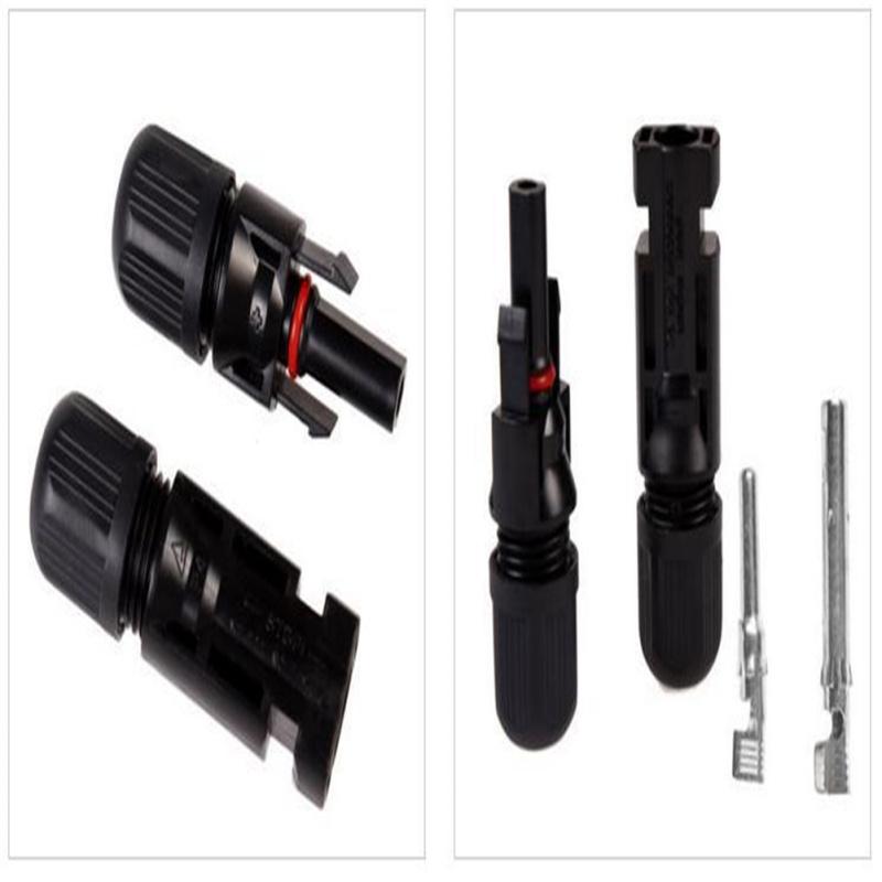 Metal Mc4 30a 25a Inner Contact Photovoltaic Solar  Panel  Connector Waterproof Kit Ip67
