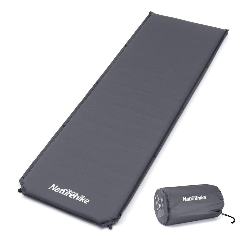 Naturehike Air Automatic 5cm for Outdoor Storage Bag Included Mattress, Inflation, R-Value 3.3, Thick, Water-Resistant, Ultra-Lightweight, Camping,