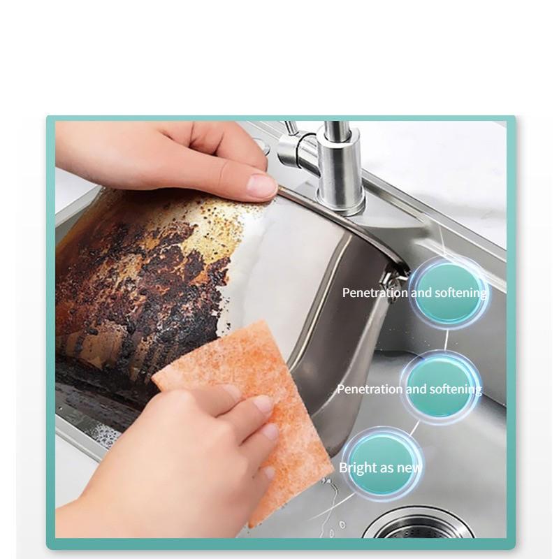 Tencere Altı Temizleme Jeli Paslanmaz Çelik Siyah Kireç Temizleyici Tencere Altı Kireç Çözücü Tencere Pası Mutfak Yağ Sökücü