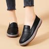 Women's Flat Casual Sports Shoes Light Comfortable Fashion Spring and Autumn New Anti-slip Wear-resistant Leather Shoes Loafers